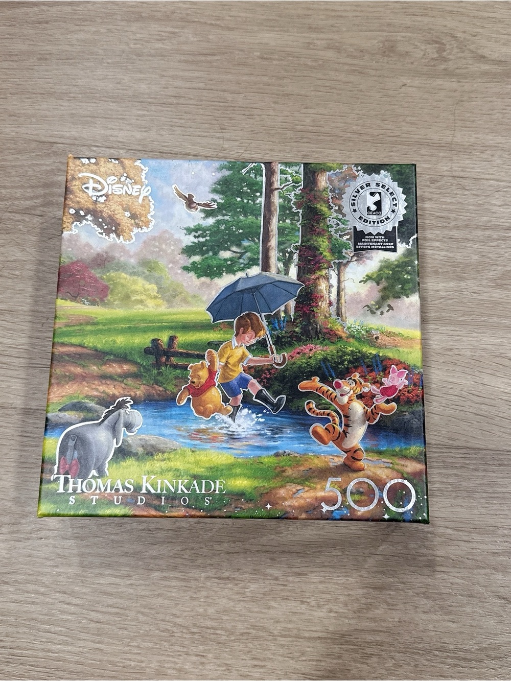 Disney Thomas kinkade Winnie the Pooh 500-Piece Puzzle -